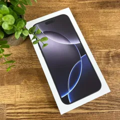 新品・未開封 iPhone 16 Pro Max 1TB ブラック 国内版SIMフリー 送料無料