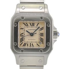 カルティエ CARTIER W20062D6 サントスガルベ SM 自動巻き レディース良品 D#135350