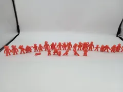 MR-00913　ドラ消し　赤　ドラゴンボール消しゴム　 キャラ消し　フィギュア まとめ売り