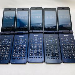 ★【訳あり品】docomo AQUOSケータイ  SH-02K ブラック②(５台セット）
