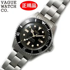 【新品】ヴァーグウォッチ カンパニー 腕時計 ダイバーズサン 36mm ステンレスベルト ブラック文字盤 VAGUE WATCH Co.  WATCHDIVER'S SON DS-L-001-SB【国内正規品】のサムネイル