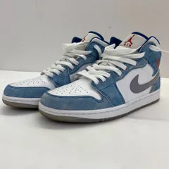 2025年最新】nike air jordan 1 mid se white/hyper royal-redの