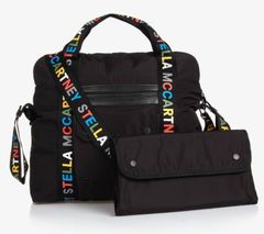 Stella McCartney ロゴ ストラップ マザーズバッグ 2way STELLA MCCARTNEY kids ロゴ マザーズバッグ 関税込 (Stella
