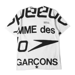美品 COMME des GARCONS コムデギャルソン Tシャツ サイズ:L 06SS Speedo Swimwear ロゴ バインダーネック 半袖Tシャツ アーカイブ Y2K モード ホワイト 白 トップス カットソー コラボ【メンズ】のサムネイル