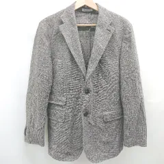 ◇ Θ ETONNE エトネ 高級感 長袖 テーラードジャケット サイズL グレー系 レディース E  【1507160018474】