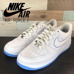 NIKE AIR FORCE 1 07 ナイキ エア フォース 1 '07 ホワイト ブルー 白 青 28.5cm U11857 DV0788-101