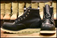 【週末限定特価】RED WINGアイリッシュセッター 9075 RED WING 9075 MOC TOE CLASSIC BLACK / レッドウィング