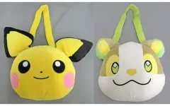 【中古】バッグ 全2種セット 肩掛けぬいぐるみバッグ～ピチュー・ワンパチ～ 「ポケットモンスター」