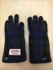 ハリスツイード Harris Tweed 手袋 ブラックウォッ #126057#のサムネイル