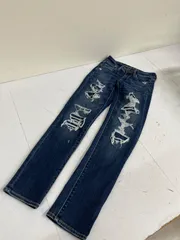 送料無料★AMERICAN EAGLE OUTFITTERS アメリカンイーグル★ダメージデニムパンツ　ダメージスキニーパンツ　ジーパン★レディース　0★150/62A  #70710spp