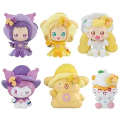 【中古】トレーディングフィギュア 全6種セット 「おジャ魔女どれみ×サンリオキャラクターズ スペシャルコラボマスコット2」