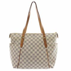 ルイヴィトン LOUIS VUITTON ダミエ アズール トータリーMM トートバッグ ハンドバッグ アイボリー 黒 ブラック N41279 /YI1 ■OH