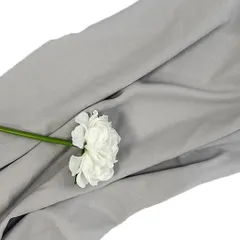 Lezalic 背景布 リネン調 120cm*180cm 無地 生地 物撮り 撮影用 内装 写真 多用途 シワが付きにくい バック スクリーン スタジオ 布 クロス (パールグレー) [パールグレー]