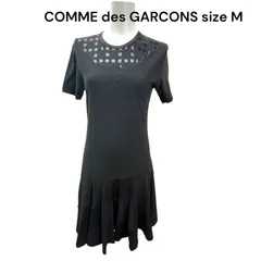 □美品　コムデギャルソン　COMME des GARCONS　コットン混　ワンピース　スパンコール　M レディース　S5S614のサムネイル