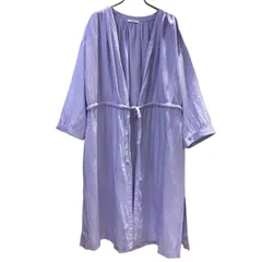 JOURNAL STANDARD ジャーナルスタンダード テンセルリガンネウンコート フリーサイズ テンセル リネン ガウン コート ラベンダー 紫 カジュアル 普段使い  袖口折り返し ゆったり 横スリット レディース 春 ゴーゴー古着久喜倉庫店 草43