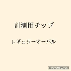 計測用サンプルチップ　レギュラーオーバル