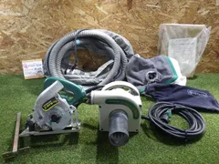 日立 集塵マルノコ C4YB 集塵機 R30Y2 セット 電動工具 切断機 丸ノコ 丸のこ 動作確認済 中古品のサムネイル