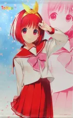 【中古】タペストリー 神岸あかり B2タペストリー 「PC/Switchソフト ToHeart プレミアムエディション」 WonderGOO購入特典