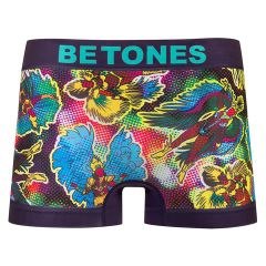 BETONES ビトーンズ BOA SORTE PURPLE メンズ フリーサイズ ボクサーパンツ