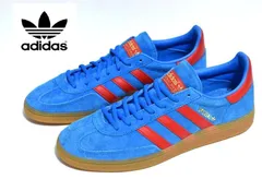 新品 adidas Handball Spezial 28cm【Bright Blue/Vivid Red/Gold Metallic】FX5675 ハンドボール スペツィアル