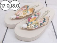 【Fastflows】ビーチサンダル キッズ 女の子向け 17～18㎝ 250512W004