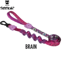 zee.dog ジードッグ RUFF LEASH/ラフリード　BRAIN(ブレイン) サイズL (中型-大型犬用) 999522　 Zee.Townコレクション　