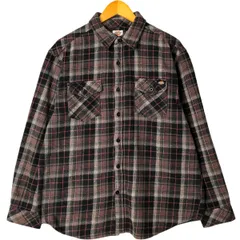 古着 ディッキーズ Dickies 長袖 フランネルチェックシャツ メンズL相当/eaa575573