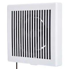V-08PJ7 三菱電機 換気扇 パイプ用ファン サイレントウェーブレットファン 角形格子グリル 既設住宅向引きひもタイプ 接続パイプΦ100mm 居室・トイレ・洗面所（現行品番：V-08PJ8で納品）