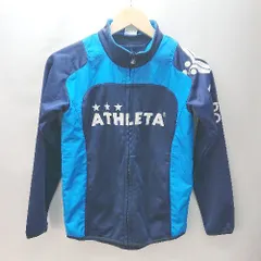 ◇ ATHLETA アスレタ ブラジル サッカー キッズ 長袖 ジャージ サイズ150 ブルー ネイビー ホワイト メンズ E  【1404020006230】