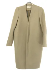 美品▲ENFOLD エンフォルド//ウールリバーバイカラーノーカラーコート ENFOLD(エンフォルド)】NO-COLLAR COAT｜PARIGOT ONLINE（パリゴ