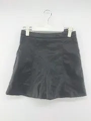◇ ◎ DIVIDED H&M フェイクレザー ミニ 台形 スカート サイズEUR36 UK9 CN160/68A ブラック レディース P  【中古】 【1210070002883】