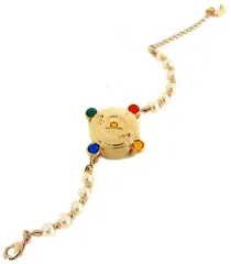 【中古】腕時計・懐中時計(キャラクター) 原作デザイン 通信機型ブレスレット(腕時計) 「美少女戦士セーラームーン」 ファンクラブ Pretty Guardians 2018年度入会・継続特典