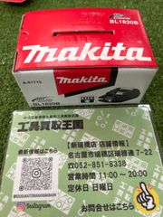 【未使用品】makita(マキタ) 18v2.0Ahリチウムイオンバッテリ BL1820B (A-61715)