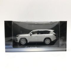 新品 1/43 レクサス純正 京商 新型レクサス LX600 ホワイト 輸出仕様 