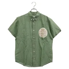 VISVIM (ヴィスヴィム) 13SS コットン リネン ジップポケット付き 半袖シャツ グリーン 0113305011005のサムネイル