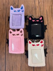小悪魔猫のパスケース