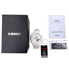 ■新品 未使用 CASIO G-SHOCK ワントーン 2100シリーズ ホワイト 白 GA-2100-7A7JF カシオ ジーショック 防水 メンズ レディース 腕時計