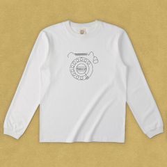 グラフィックロングTシャツ　Telephone call Black -Long-