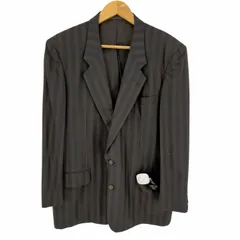 コムデギャルソンオム COMME des GARCONS HOMME 90s 田中オム ウールストライプ 2B テーラードジャケット セットアップ メンズ JPN：M のサムネイル