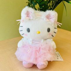 サンリオ(SANRIO) ぬいぐるみ（白猫バレリーナ） ハローキティ 405647