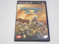 PS2★SOCOM U.S. NAVY SEALs 海外版 アジア版 ケース傷み★箱付・説明書付・ソフト付★動作確認済