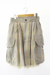 ディスカバード DISCOVERED 24SS OMBRE CHECK KILAKILA CARGO SHORTS オンブレチェック カーゴ ショーツ パンツ DC-SS24-PT-02 1 ベージュ ブランド古着ベクトル 中古 250605のサムネイル
