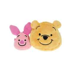 くまのプーさん コスメポーチ なかよしポーチセット プー＆ピグレット ディズニー サンスター文具 小物入れ キャラクター グッズ 