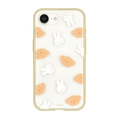 【特価商品】グルマンディーズ ミッフィー IIIIfit Clear iPhone16e 対応 ケース ミッフィー＆ボリス MF-574B