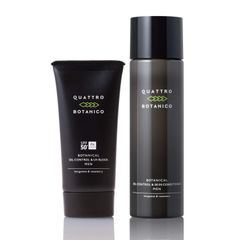 인기 콰트로 보타니코 (맨즈 올인원 로션 & UV) 보타니컬 오일 컨트롤 화장수 150ml & 선스크린 50g 세트 남성 화장 남성 화장품 스킨 케어 선탠 후 애프터 선 케어 남성용