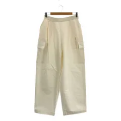 ETRE TOKYO / エトレトウキョウ | ジャガードウエストゴムアウトポケットパンツ カーゴパンツ | M | アイボリー | レディース