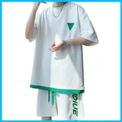 【在庫セール】tシャツ ハーフパンツ カジュアル tシャツ スポーツウェア おおきいサイズ ルームウェア 半袖 おしゃれ 上下セット 春 メンズ 夏 ジャージ 秋 [SUKESEM] 部屋着