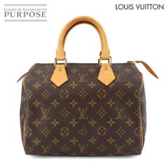 ルイ ヴィトン LOUIS VUITTON モノグラム スピーディ 25 ハンド バッグ ブラウン M41528 ゴールド 金具 Speedy 25 90289491