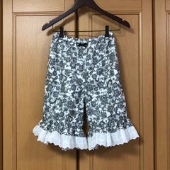レース柄ドロワーズ(白レース)