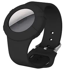 【在庫処分】バンド バンド シリコン製 GPSトラッカーホルダー 子供用 airtag ケース 保護カバー 腕時計バンド AirTag 子供 高齢者用 AirTag 落下防止 紛失防止 LOEASE バックル調整可